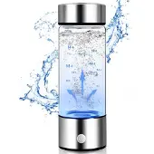 Semoic Bouteille d'eau à hydrogène, générateur, verre rechargeable