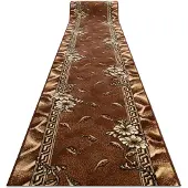 Rugsx TAPIS DE COULOIR BCF TRIO marron 70 cm 70x280 cm