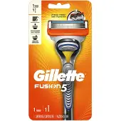 Gillette Fusion5 Menâ s Razor Handle + 1 Blade Refill