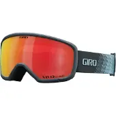 Giro Ringo Ski Goggles - Snowboard Goggles for Men Women and Youth - Dark Shark Streaker Strap avec des lentilles vives