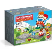 Magformers 717010, Voiture & course, 3 an(s), AA, Multicolore, métal, plastique