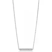 Sif Jakobs C1011-cz Necklace Argenté Femme