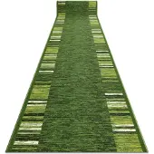 Rugsx TAPIS DE COULOIR antidérapant ADAGIO vert 80 cm 80x320 cm