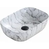 Mexen Lavabo RITA marbre blanc 45 cm