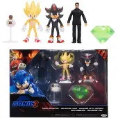 JAKKS Pacific Sonic 3 Movie ActionFigures Multi-Pack Figurine de 2,5" de Wave 2