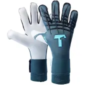 T1tan Petrol Beast 3.0 Goalkeeper Gloves Bleu 8
