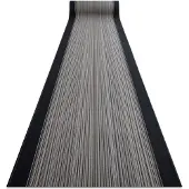 Rugsx TAPIS DE COULOIR ANTIDÉRAPANT CARNABY gris 80cm 80x220 cm