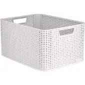 Curver Style Storage Boxl Marron Foncé (32.60 cm, 30 l)