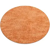 Rugsx TAPIS cercle SERENADE orange cercle 100 cm