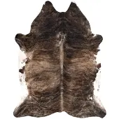Rugsx Tapis Imitation Peau de vache, Vache G4740-1, Peau Marron 180x220 cm