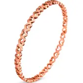 Folli Follie Bracelet - - 1B14 - Or Rose - 17 cm - Femme