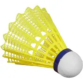 Victorio & Lucchino Volants de badminton Nylon Shuttle 2000 Gold avec liège portugais, vitesse moyenne