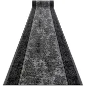Rugsx TAPIS DE COULOIR antidérapant STARK 100 cm gris 100x490 cm