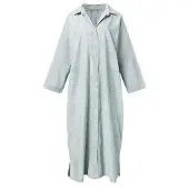 Semoic Chemise décontractée à manches longues et boutons pour femme