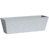Garden ID Planter Garden ID Gris 50 x 16 x 16 cm