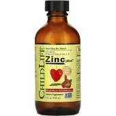 ChildLife Essentials, Essentials, Zinc Plus, Mangue Fraise Naturelle, 4 fl oz (118 ml)