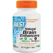Doctors Best , Stimulateurs Cérébraux Naturels avec AlphaSize et SerinAid, 60 Capsules Végétariennes