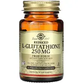 Solgar , Glutathion Réduit, 250 mg, 30 Gélules Végétales