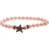 Lancaster Bracelet - - JLA-BRSTAR4PE - Argent Sterling - 16MM - Femme - Orange