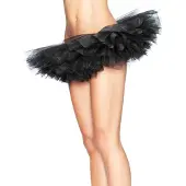 Leg avenue Tutu en organza O/S NOIR