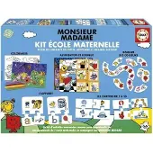 Educa Kit jeu éducatif école Maternelle Monsieur Madame
