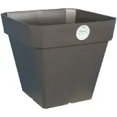 Riviera Pot de Plante Carré Riviera Gris 40 x 40 cm