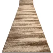 Rugsx Tapis de couloir KARMEL Sahara, désert, sable noix 100cm 100x390 cm