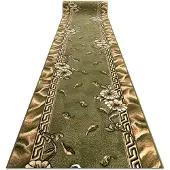 Rugsx TAPIS DE COULOIR BCF TRIO vert 70 cm 70x470 cm