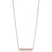 Sif Jakobs C1011-cz-rg Necklace Doré Femme