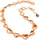 Folli Follie 1n9t146r Necklace Doré Femme