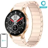COLMI i28 Ultra smartwatch with magnetic strap (gold)