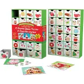 Sonstige Verlage Calendrier de l'Avent en forme de puzzle - Douceur de Noël. 1200 pièces de puzzle