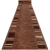 Rugsx TAPIS DE COULOIR antidérapant ADAGIO marron 57x280 cm