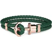 Paul Hewitt Bracelet - - PH-PH-L-R-G - Vert - Cuir - 15-16 cm
