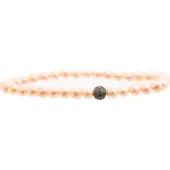 Lancaster Bracelet - - JLA-BR-SB-3PE - Argent Sterling - Orange - 16MM