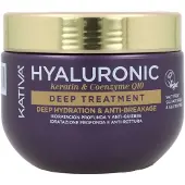 KATIVA Hyaluronic Keratin - Coenzyme Q10 Deep Treatment masque fortifiant à l'acide hyaluronique 300 ml