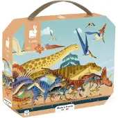 Janod Puzzle 100 pièces Panoramique Dino