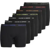 Jack & Jones Basic Trunk Plus Size Boxers 7 Units Noir 7XL Homme
