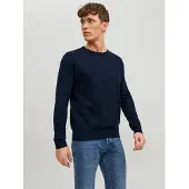 Jack & Jones Sweat-shirt 'JJEEmil' bleu marine