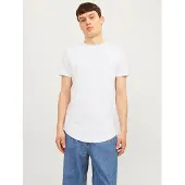 Jack & Jones T-Shirt 'JJENoa' noir / blanc