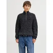 Jack & Jones Pull-over 'JORBLEECKER' bleu nuit