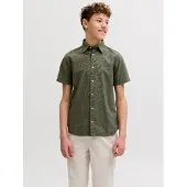 Jack & Jones Kids Junior Chemise 'JJEBreeze' olive
