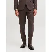 Jack & Jones Pantalon à plis 'JPRSolaris' brun foncé