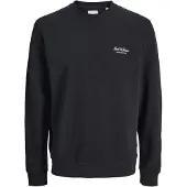 Jack & Jones Sweat-shirt 'JJEARCHIVE' noir / blanc