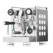 Rocket Espresso Appartamento Kompakte Siebträger Espressomaschine chrom weiß