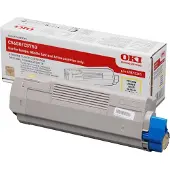 OKI 43872305 - Jaune - Toner