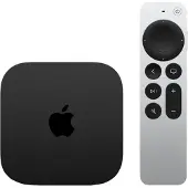 Apple TV 4K, , A15, 64 Go, AVC, H.264, HEVC, M4V, MP4, MPEG4, AAC, AC3, AIFF, EAC3, FLAC, HE-AAC, MP3, MP3 VBR, WAV, GIF, HEIF, JPEG, TIFF