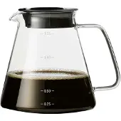 Melitta Verseuse en verre pour la cafetière One, Machine à café : accessoires, Transparent