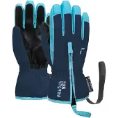 Reusch Gants de sport 'Ben' bleu clair / bleu foncé