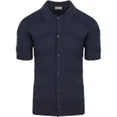 No-excess Vestes en maille bleu marine